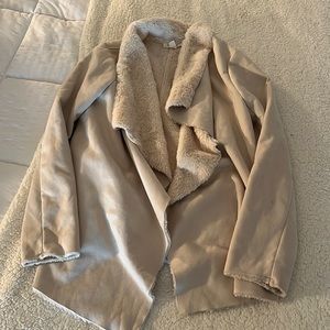TAN SUEDE JACKET